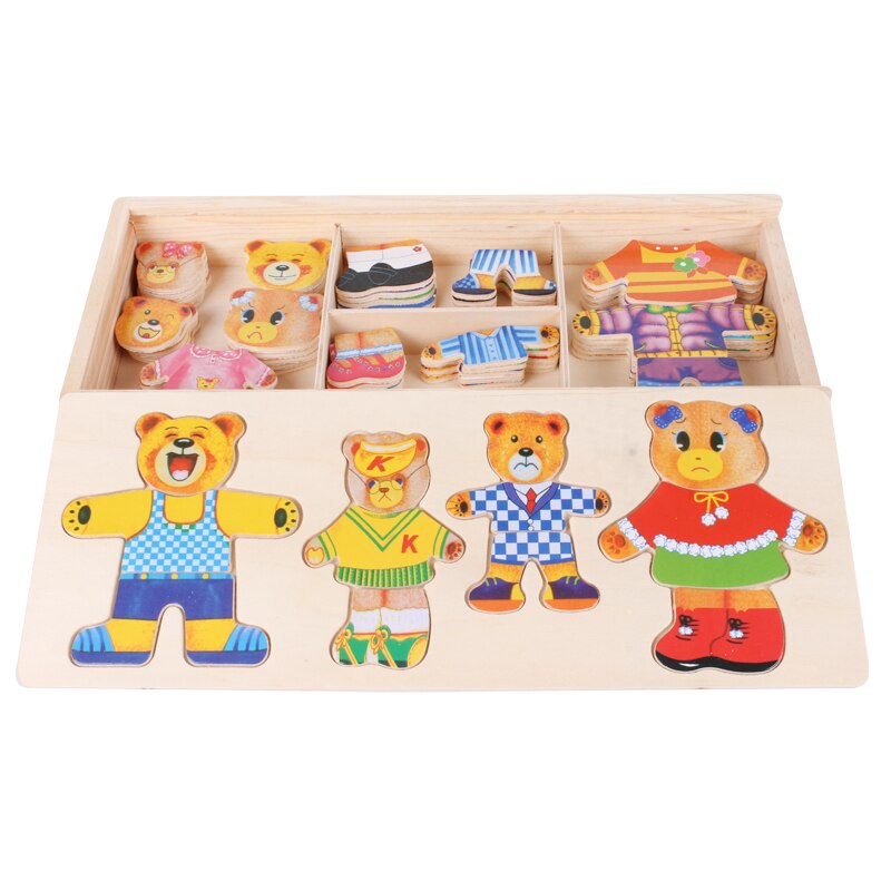 Puzzle Drewniane - DressUp Max-Trend Polska