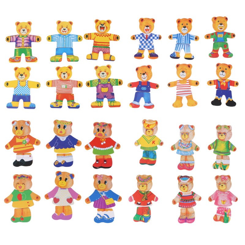 Puzzle Drewniane - DressUp Max-Trend Polska