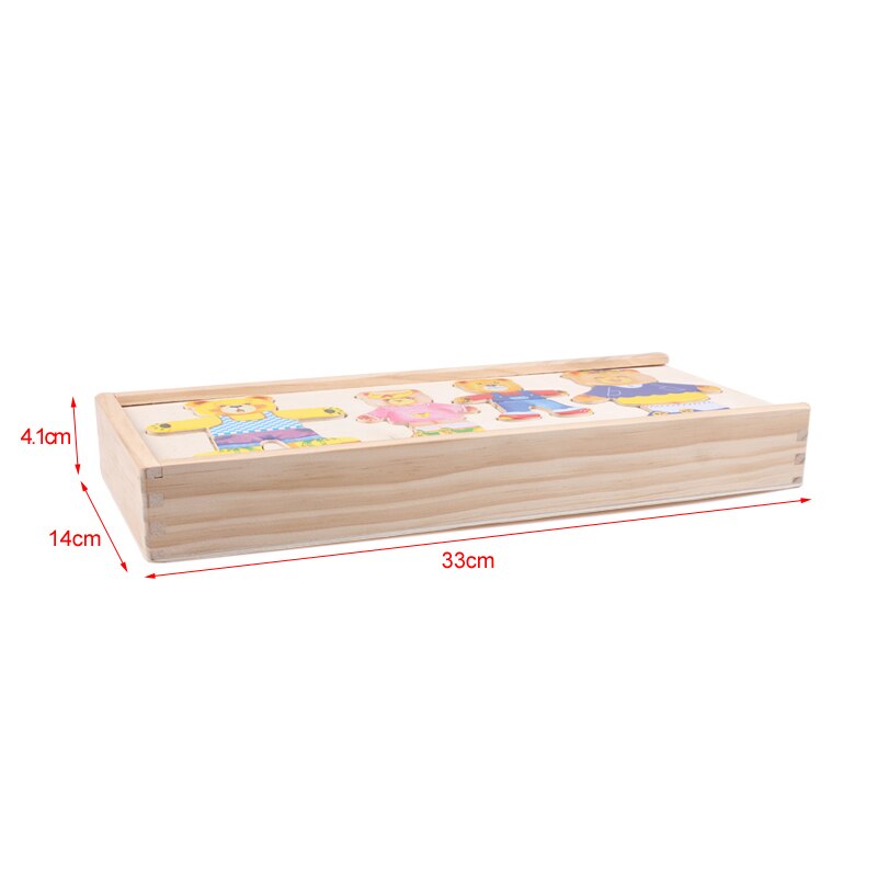 Puzzle Drewniane - DressUp Max-Trend Polska