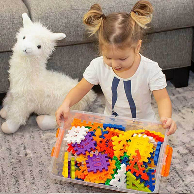 Puzzlowe klocki – Blockaroo-60 sztuk-Trend Polska