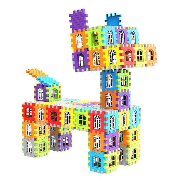 Puzzlowe klocki – Blockaroo-60 sztuk-Trend Polska