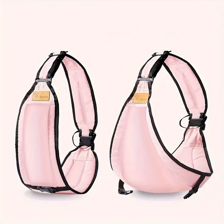 Razem w drodze z Elin – Regulowany ergonomiczny nosidło dla rodziców-Różowy-Trend Polska