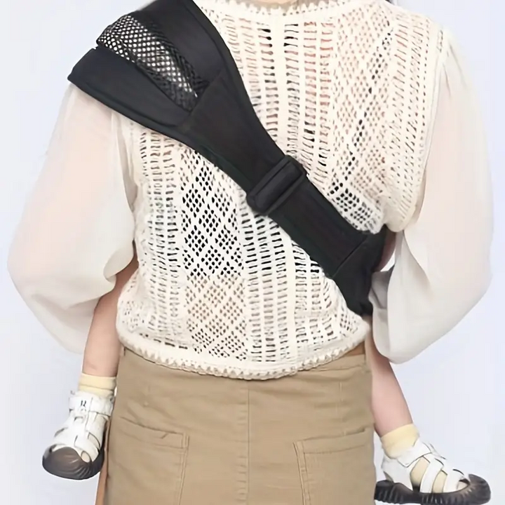 Razem w drodze z Elin – Regulowany ergonomiczny nosidło dla rodziców-Czarny-Trend Polska