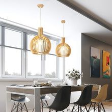 Ręcznie robiona drewniana lampa wisząca - RustikAura-Klasyczne drewno-23 cm-Trend Polska