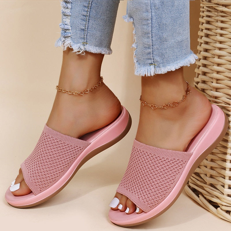 Ręcznie robione sandały retro – Mirelda-Różowy-35-Trend Polska