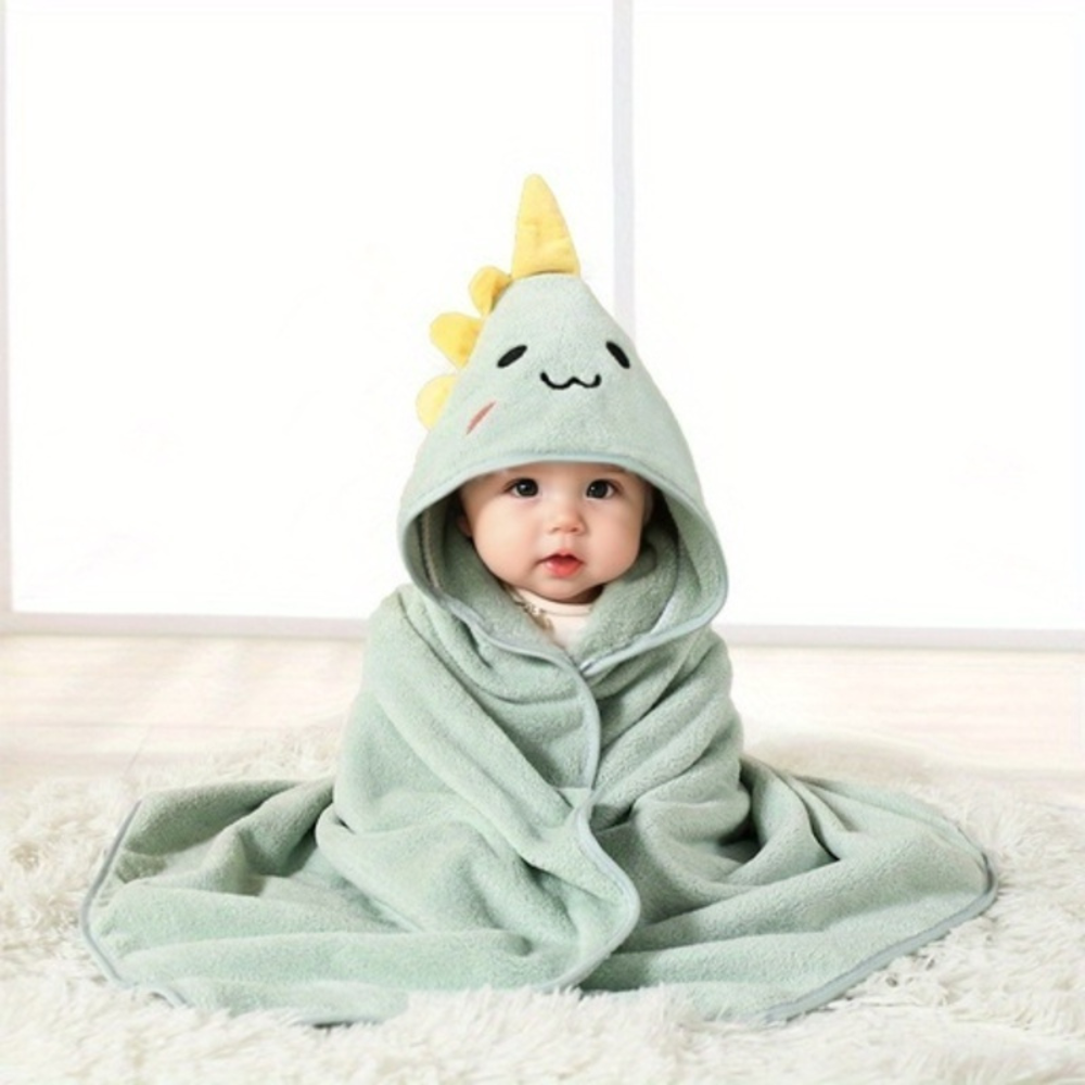Ręcznik kąpielowy z kapturem – SnuggleSplash-Dino-Trend Polska