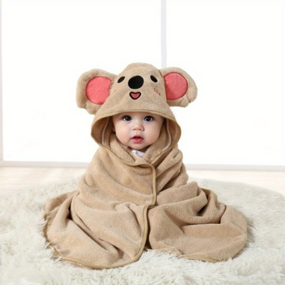 Ręcznik kąpielowy z kapturem – SnuggleSplash-Koala-Trend Polska