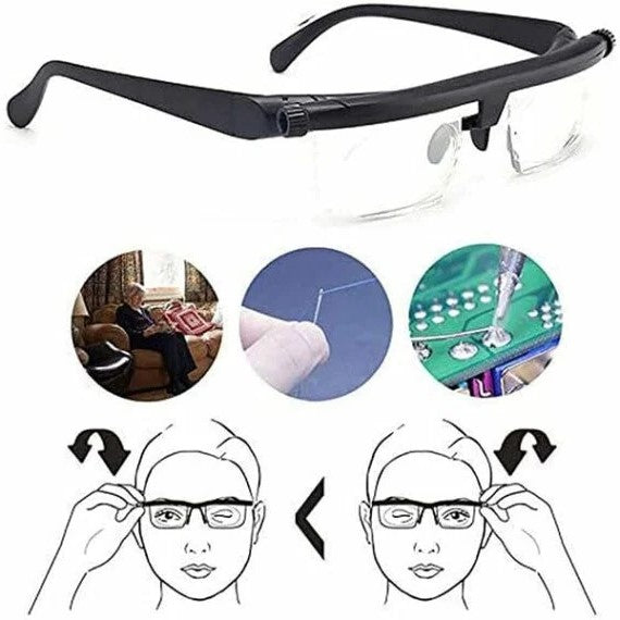 Regulowane okulary do widzenia z bliska i daleka - VisiFlex-Trend Polska