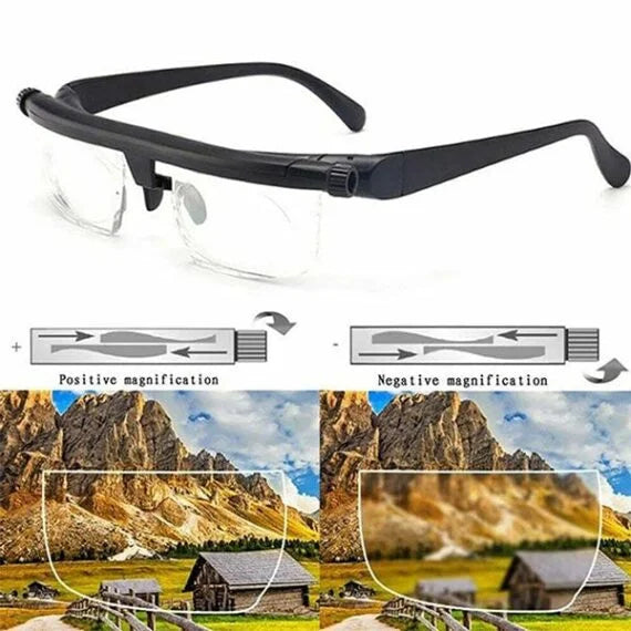 Regulowane okulary do widzenia z bliska i daleka - VisiFlex-Trend Polska