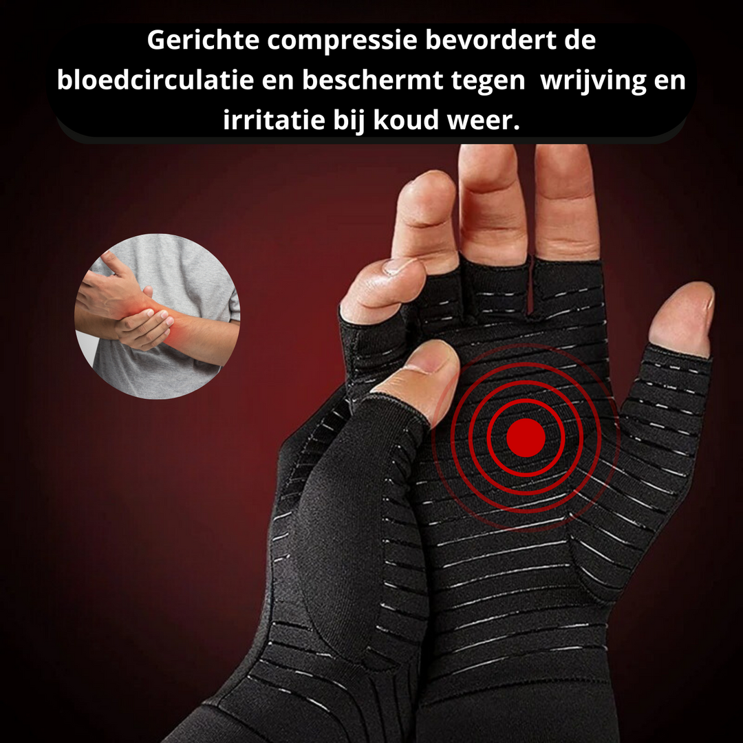 Rękawice uciskowe przeciwartrtyczne - ThermaFlex-1x Para (+1 Gratis)-S-Trend Polska