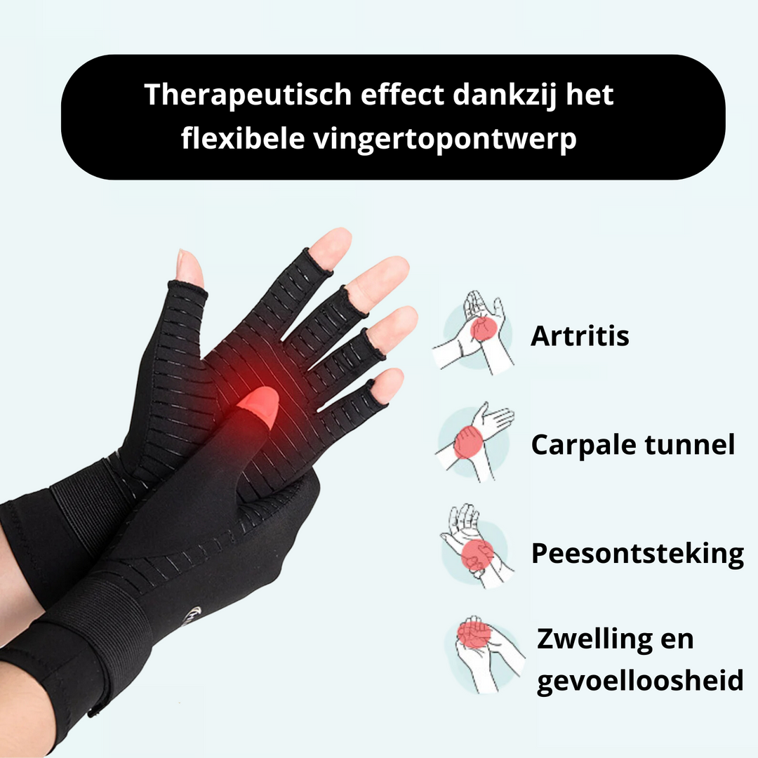 Rękawice uciskowe przeciwartrtyczne - ThermaFlex-1x Para (+1 Gratis)-S-Trend Polska