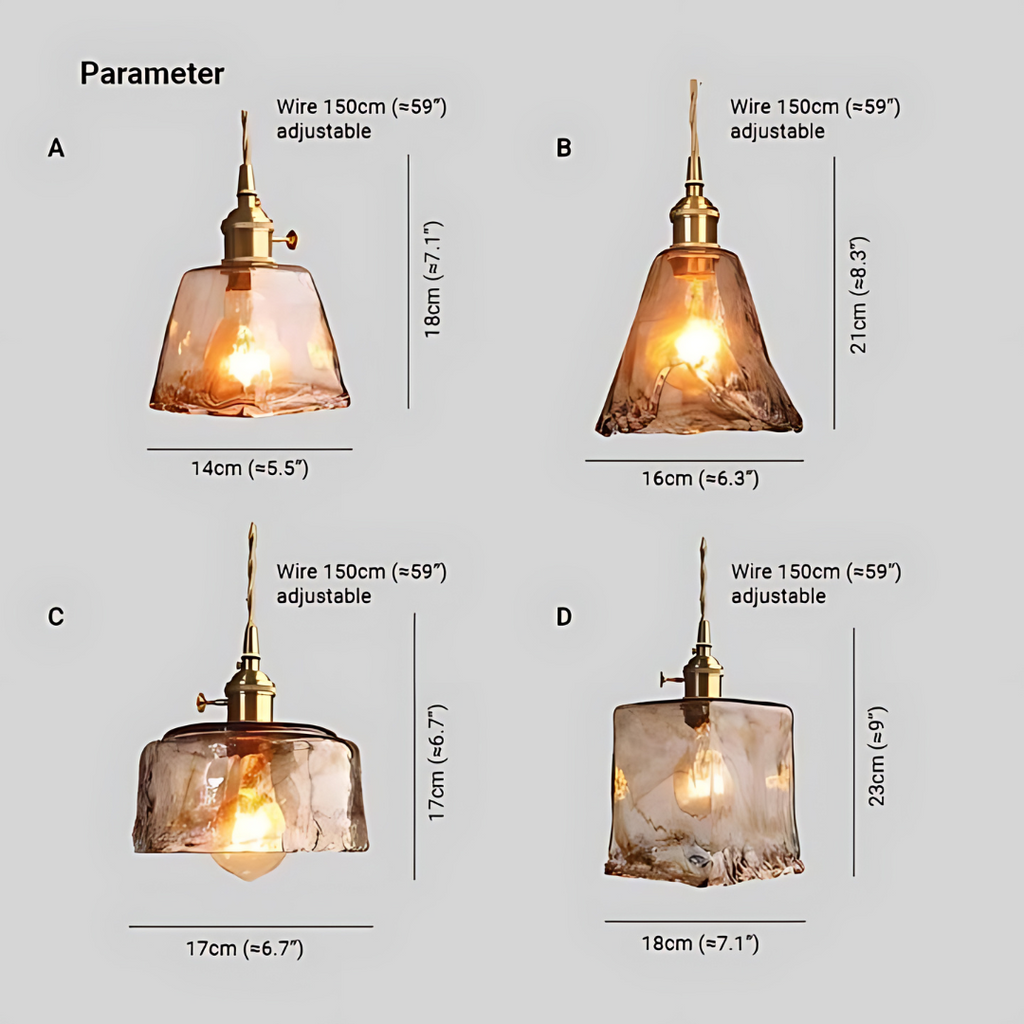 Retro LED Lampa wisząca - Jasper-A-Trend Polska