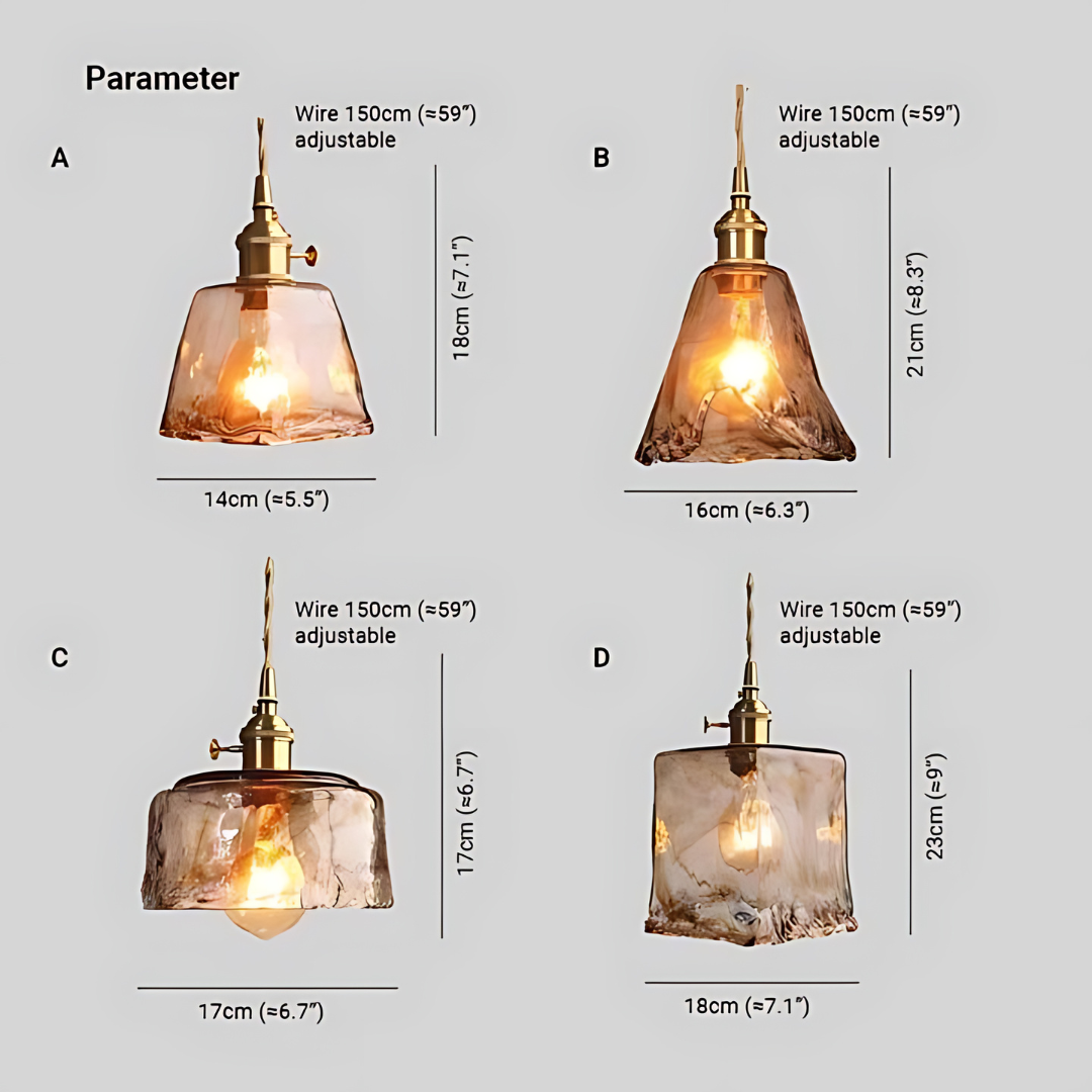 Retro LED Lampa wisząca - Jasper-A-Trend Polska