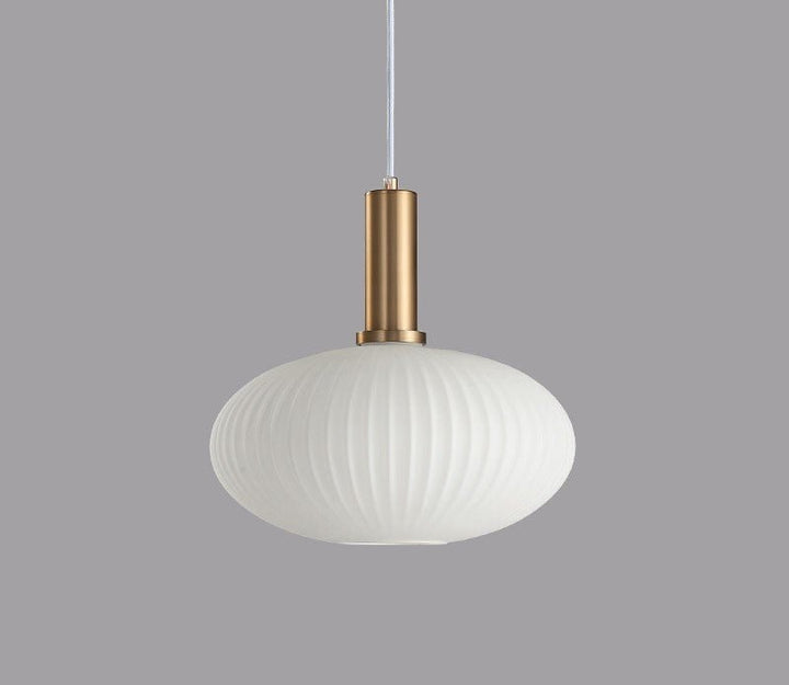 Retro Szklana Lampa Wisząca - ColorVibe