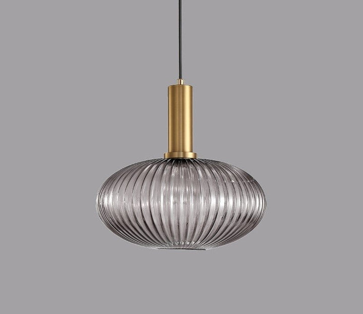 Retro Szklana Lampa Wisząca - ColorVibe