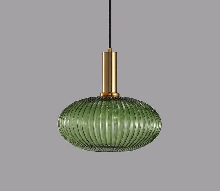 Retro Szklana Lampa Wisząca - ColorVibe