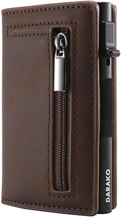 RFID-ochrona Portfel – CoreSlide-Brązowy-Trend Polska