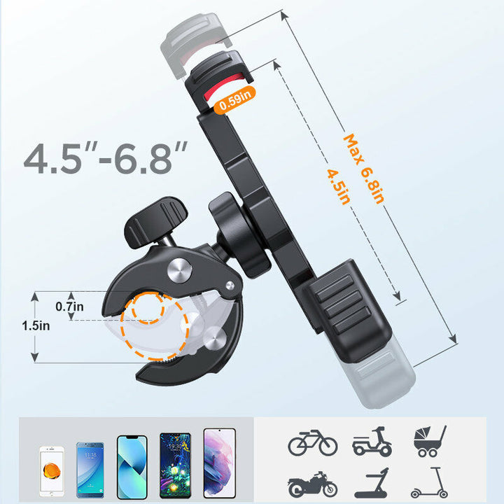 Robustny uchwyt na smartfon do roweru - SecureGrip-Trend Polska