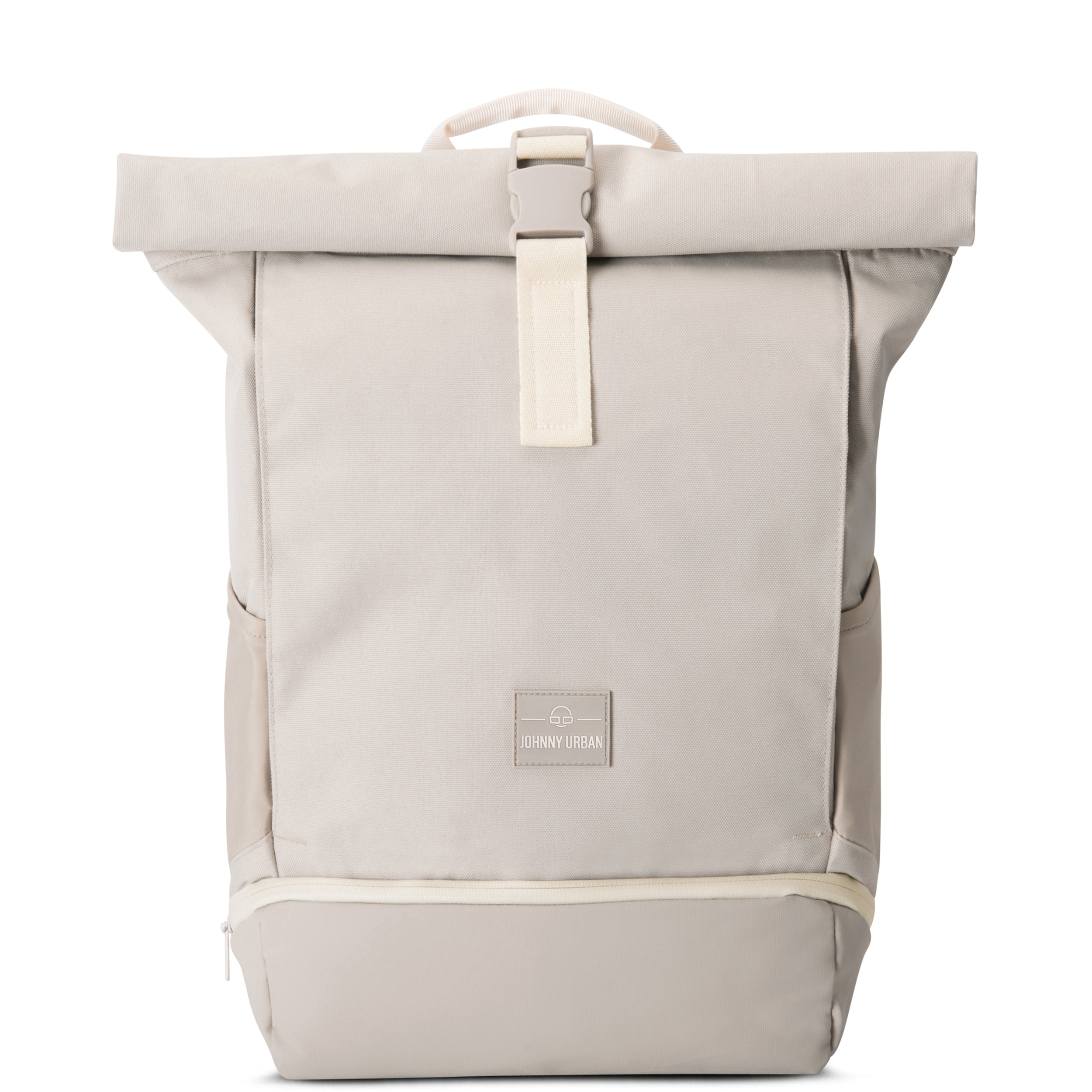 Rolltop Plecak – UrbanFlow-Beżowy Szary-Trend Polska