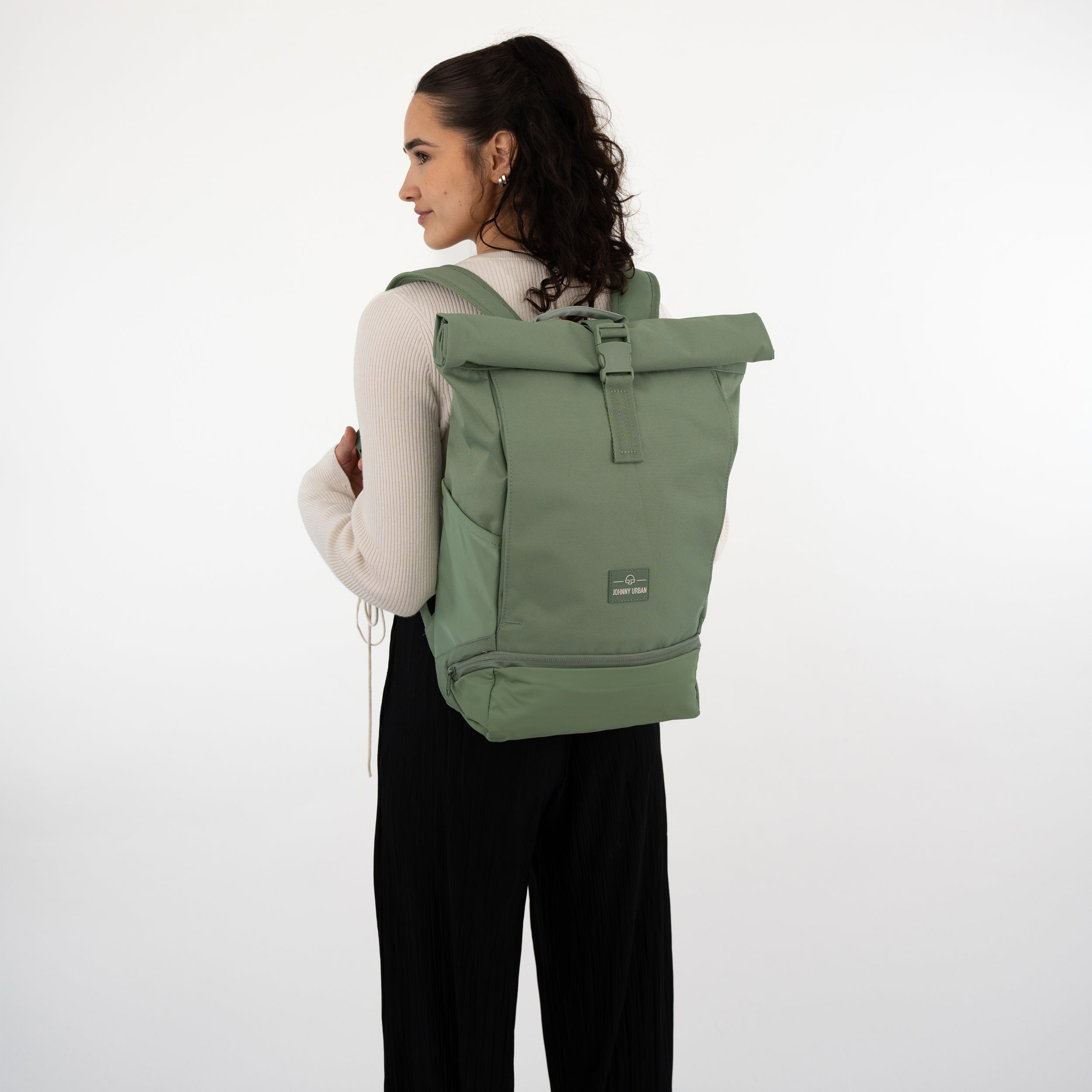 Rolltop Plecak – UrbanFlow-Czarny-Trend Polska