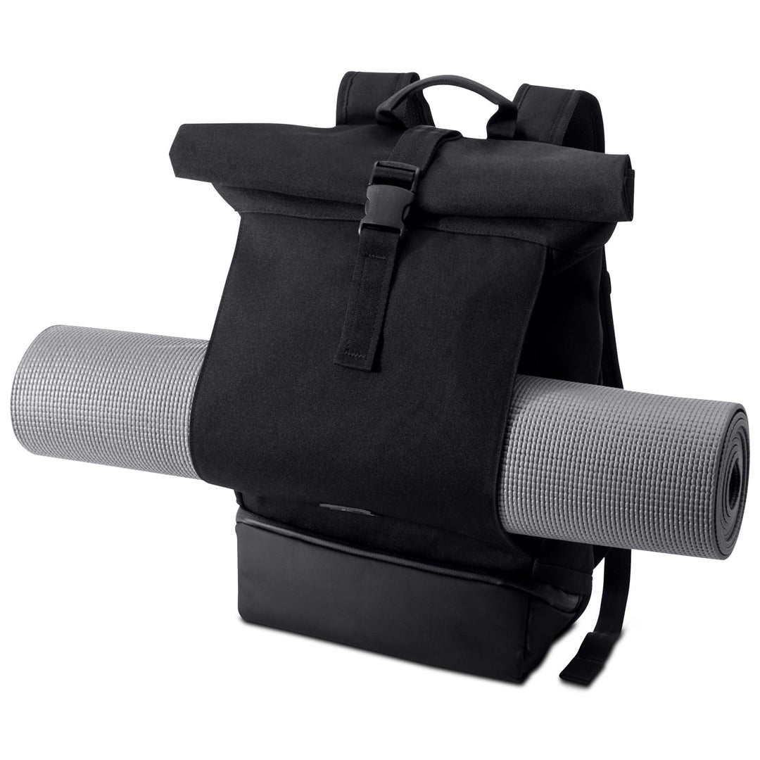 Rolltop Plecak – UrbanFlow-Czarny-Trend Polska