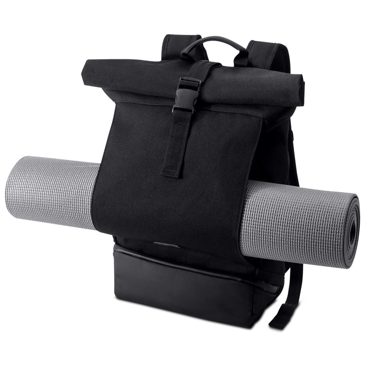 Rolltop Plecak – UrbanFlow-Czarny-Trend Polska