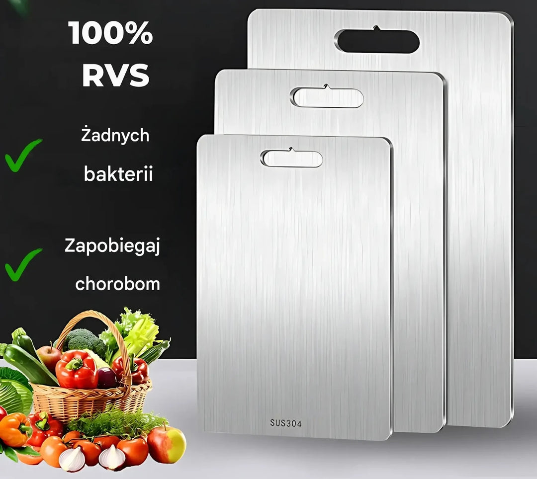 RVS Deska do krojenia - ChefGuard-XS (15x25 cm)-Trend Polska