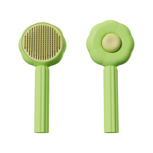 Samooczyszcząca szczotka do kotów - PurrfectBrush-Zielony-Trend Polska