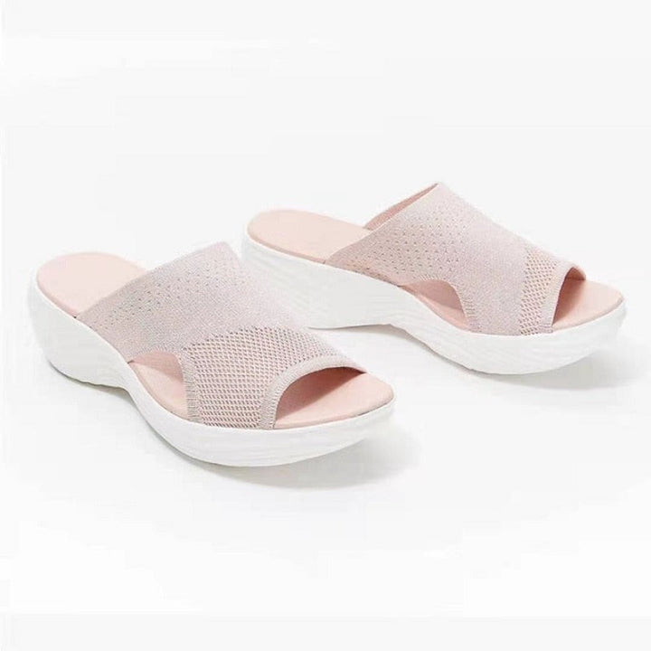 Sandały ortopedyczne dla kobiet - OrthoComfort-Czarny-35-Trend Polska