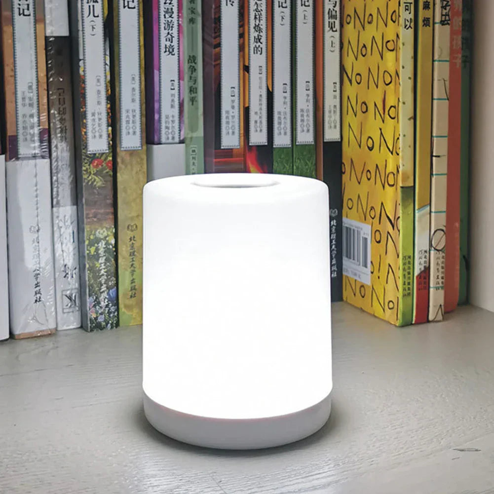 Ściemnialna lampa biurkowa LED z portem USB - GlowEase-Białe światło-Trend Polska