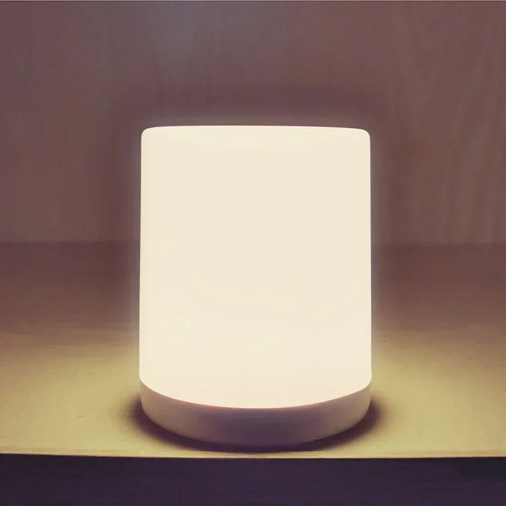 Ściemnialna lampa biurkowa LED z portem USB - GlowEase-Ciepłe światło-Trend Polska