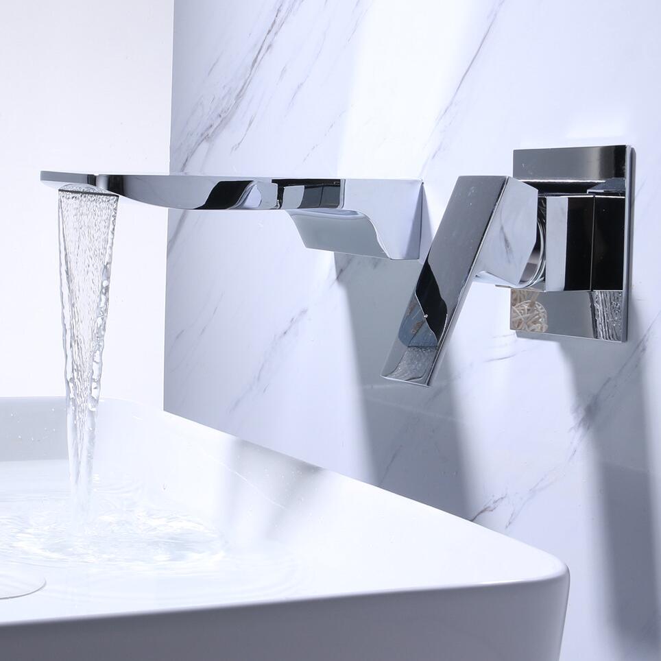 Sensor Bateria ścienna z wylotem wodospadu – Fluxis-Chrom-Trend Polska
