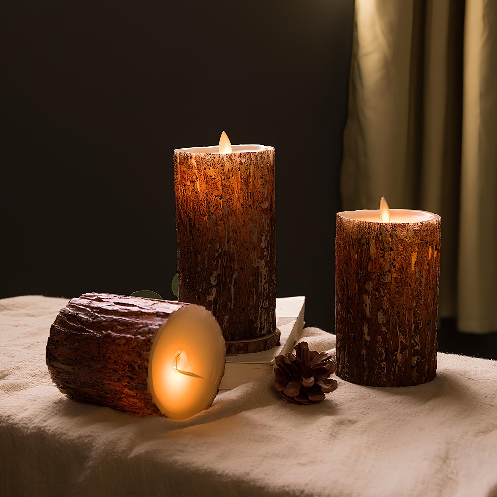 Sentymentalne świece LED - GlowFlicker-Świece dyniowe - 12 sztuk-Trend Polska