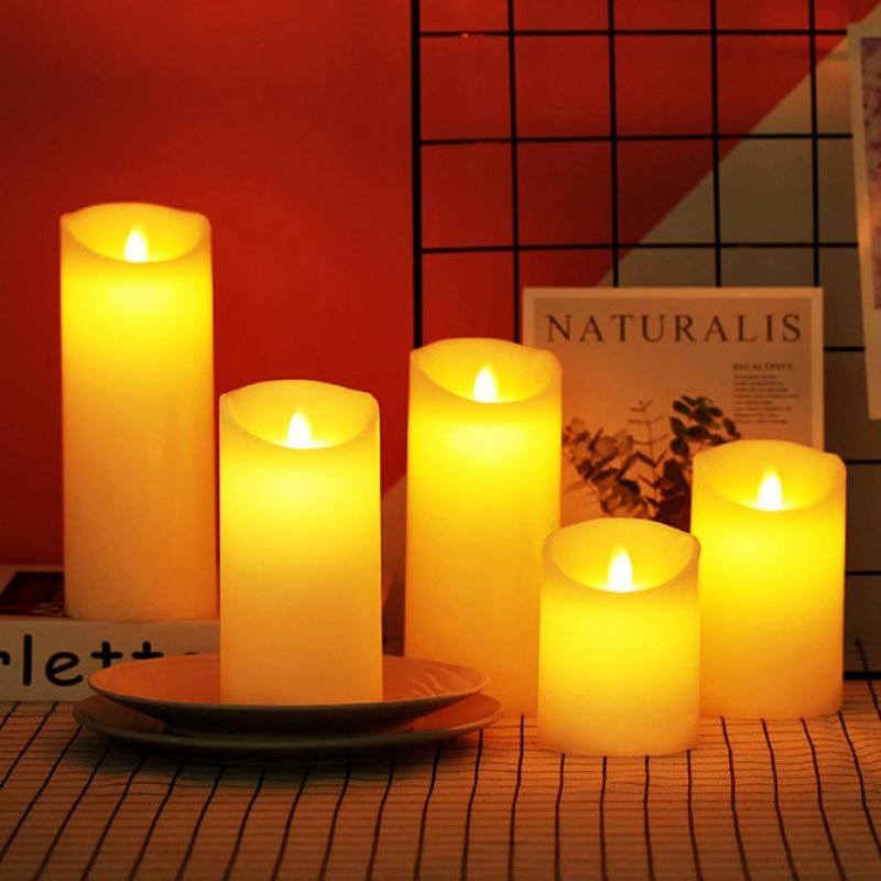 Sentymentalne świece LED - GlowFlicker-Świece dyniowe - 12 sztuk-Trend Polska