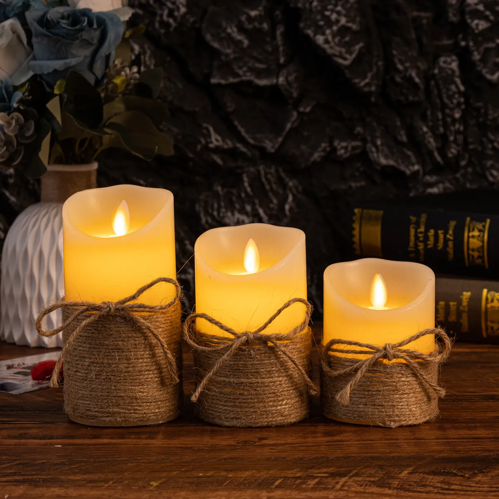 Sentymentalne świece LED - GlowFlicker-Świece dyniowe - 12 sztuk-Trend Polska