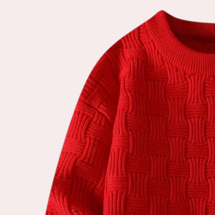 Sera - Wygodny sweter damski z niedźwiedziem-XS-Trend Polska