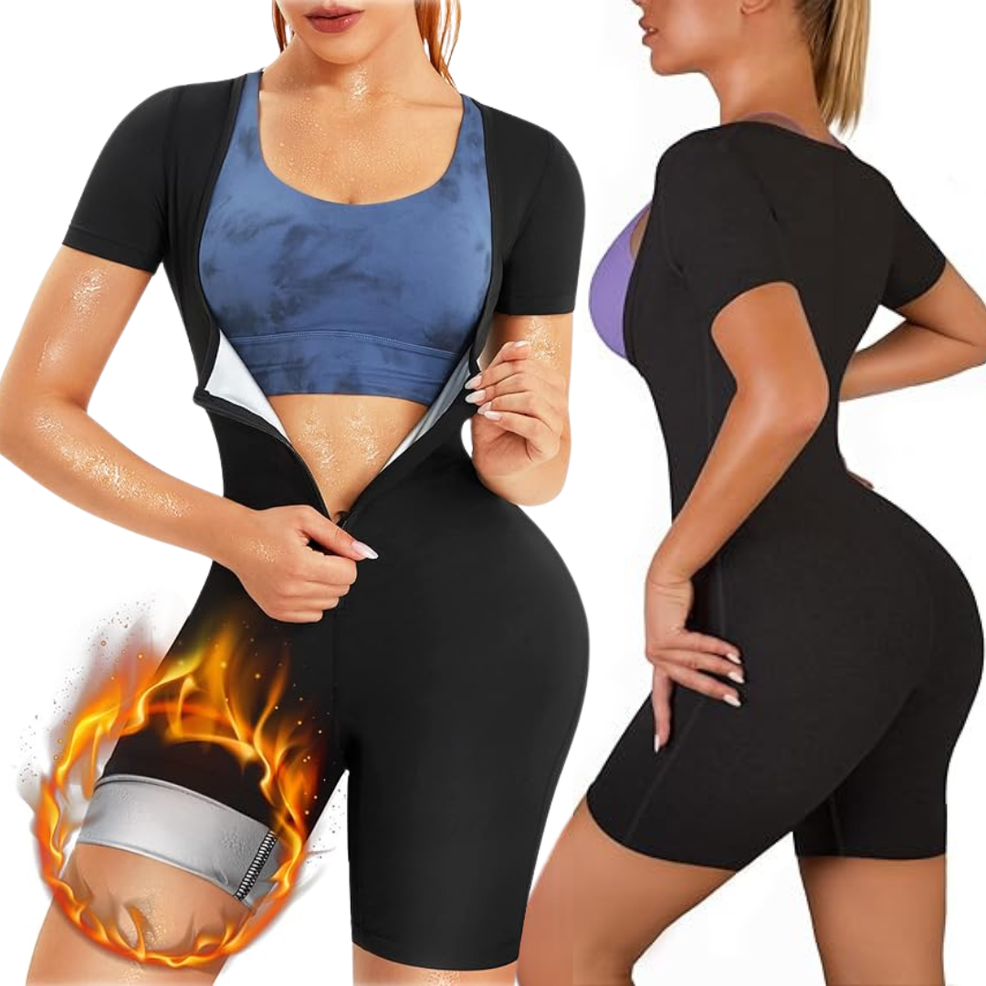 Shapewear Alina | Neoprenowa sauna dla talii, brzucha i nóg-Saunapak Alina-S-Trend Polska