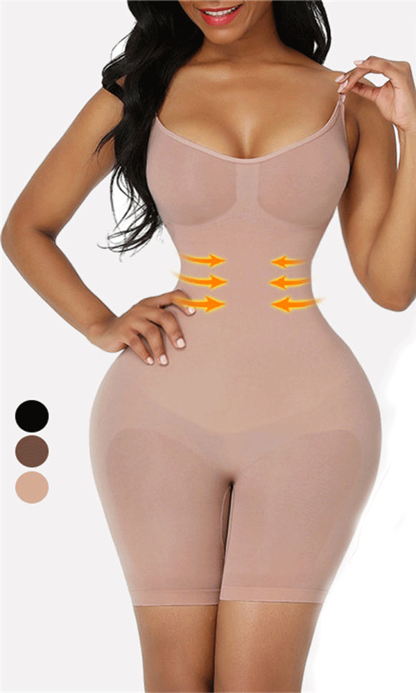 Shapewear Body z efektem klepsydry – Cintella-Czarny-S-Trend Polska