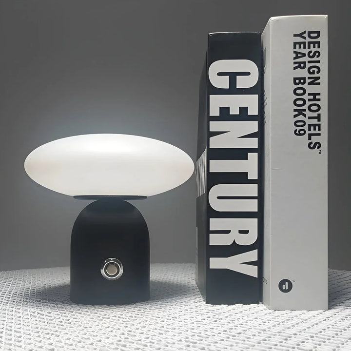 Skandynawska lampa grzybowa luksusowa z funkcją smart touch - NordicGlow-Czarny-Trend Polska