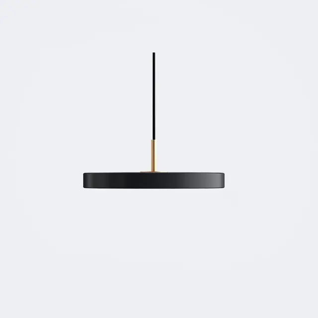 Skandynawska Lampa Wisząca o Minimalistycznym Designie - Lyssa-Biały-23cm-Białe światło-Trend Polska