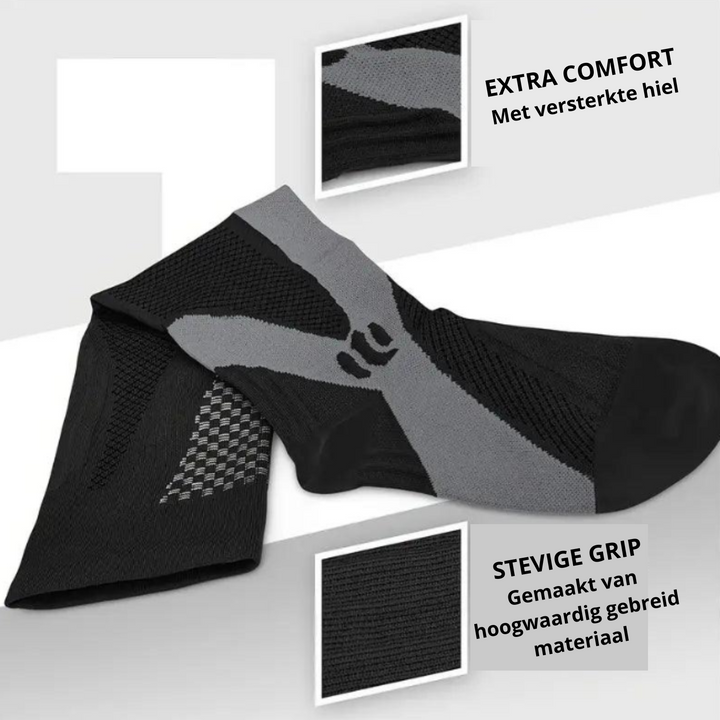 Skarpetki uciskowe ortopedyczne - ActiveSupport-Czarny-34-37 (S/M)-3 pary-Trend Polska