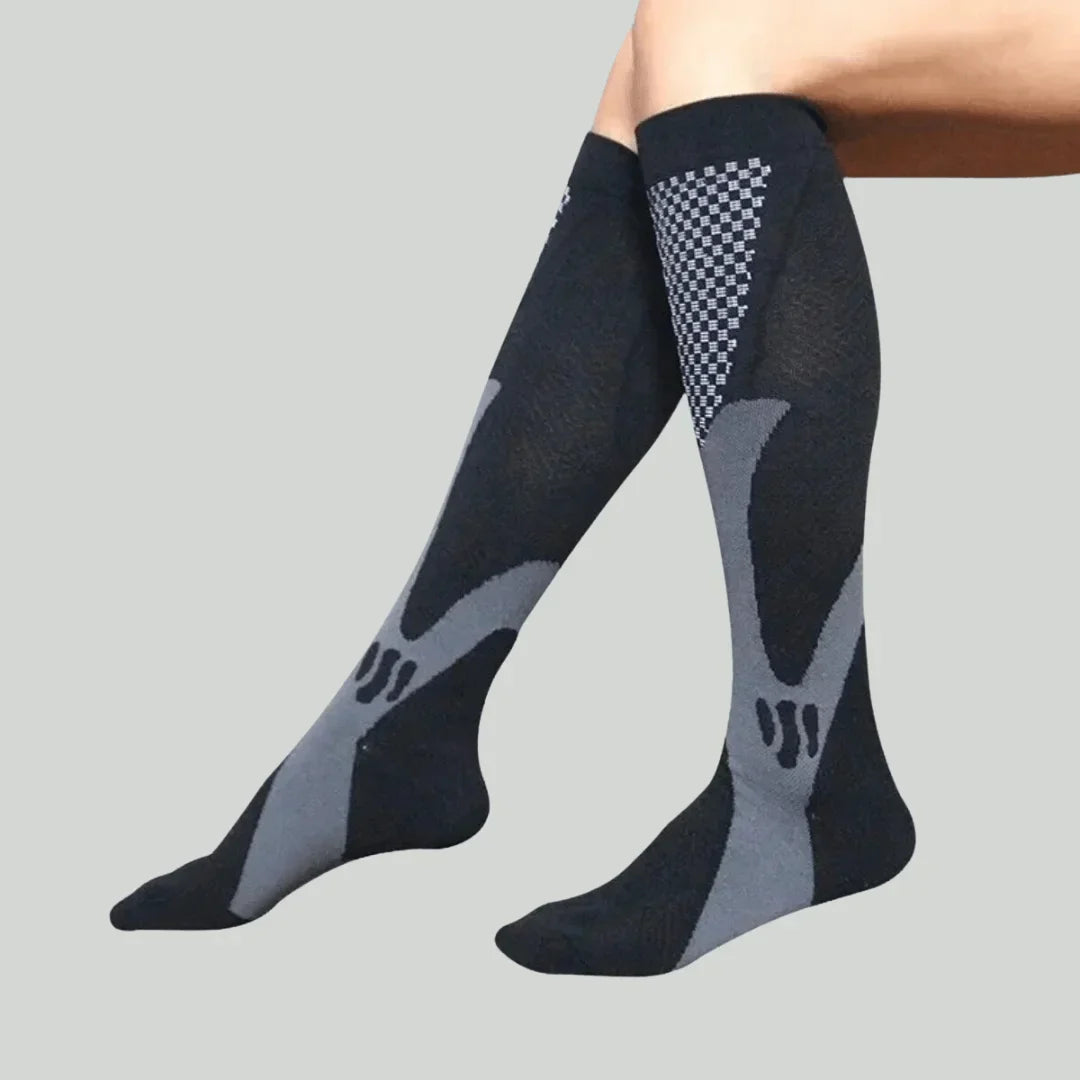 Skarpetki uciskowe ortopedyczne - ActiveSupport-Czarny-34-37 (S/M)-3 pary-Trend Polska