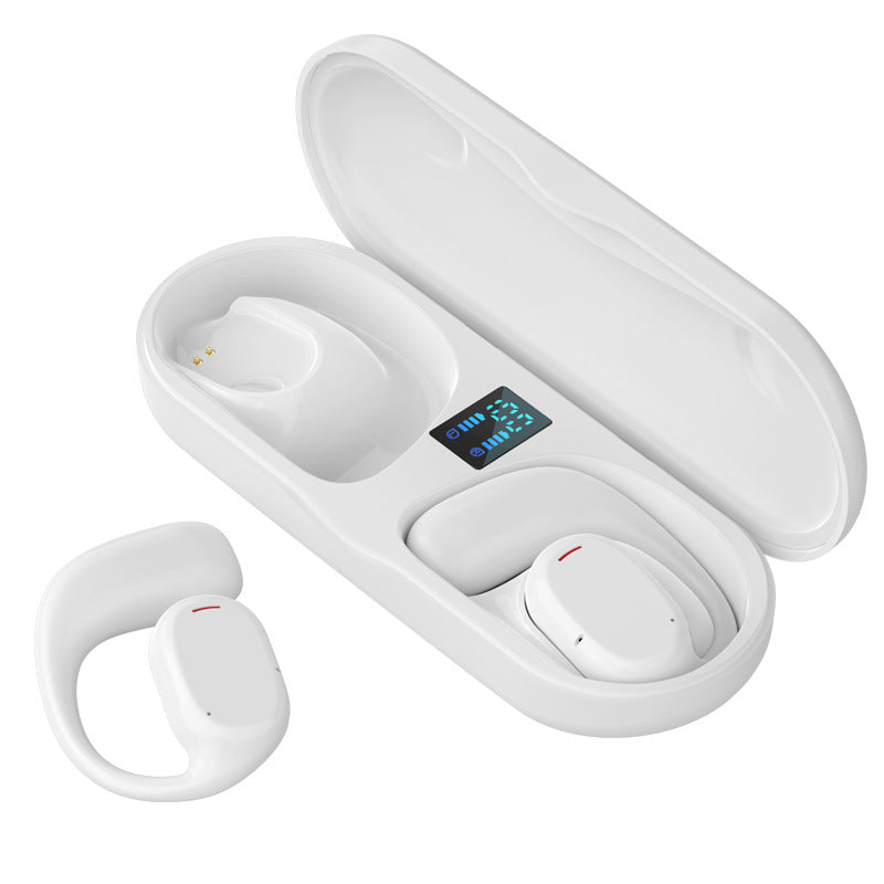 Słuchawki bezprzewodowe o otwartym designie – AirBeat Flex-Biały-Trend Polska