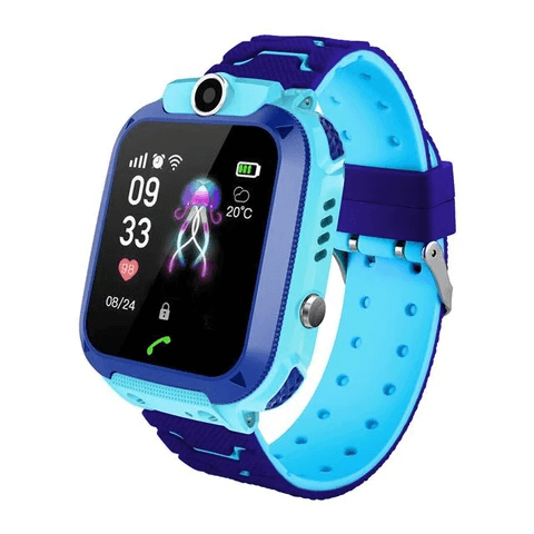 Smartwatch dla Dzieci z Monitoringiem - SafeScout-Niebieski-Trend Polska