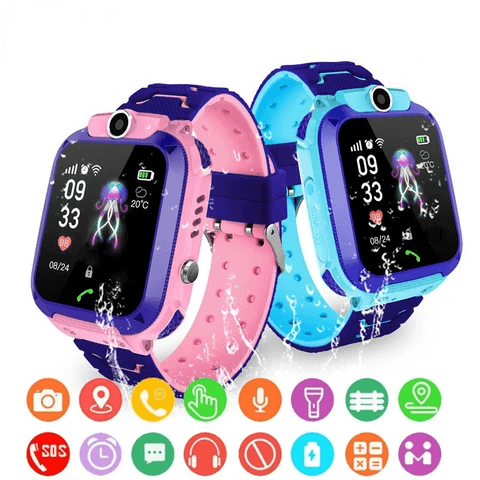 Smartwatch dla Dzieci z Monitoringiem - SafeScout-Różowy-Trend Polska
