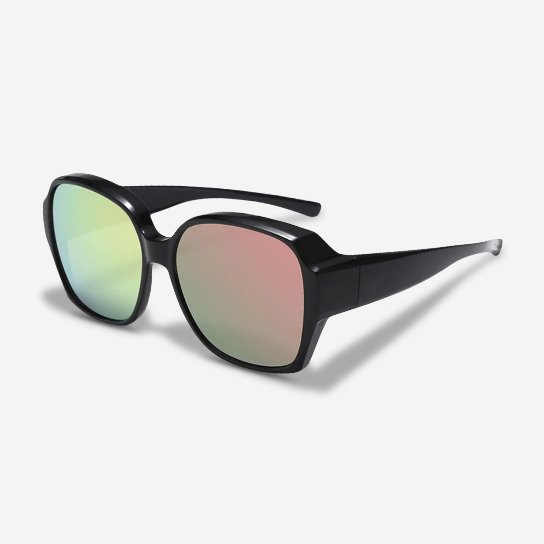 Snap-On Okulary przeciwsłoneczne dla osób noszących okulary – ClipRay-Niebieski-Trend Polska