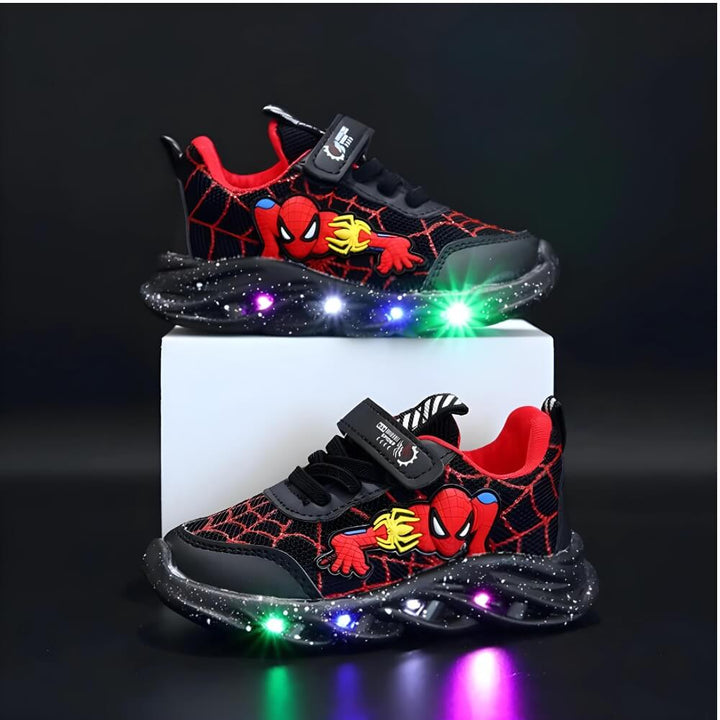 Sneaker dla dzieci z LED – Maxx-Czarny-21-Trend Polska
