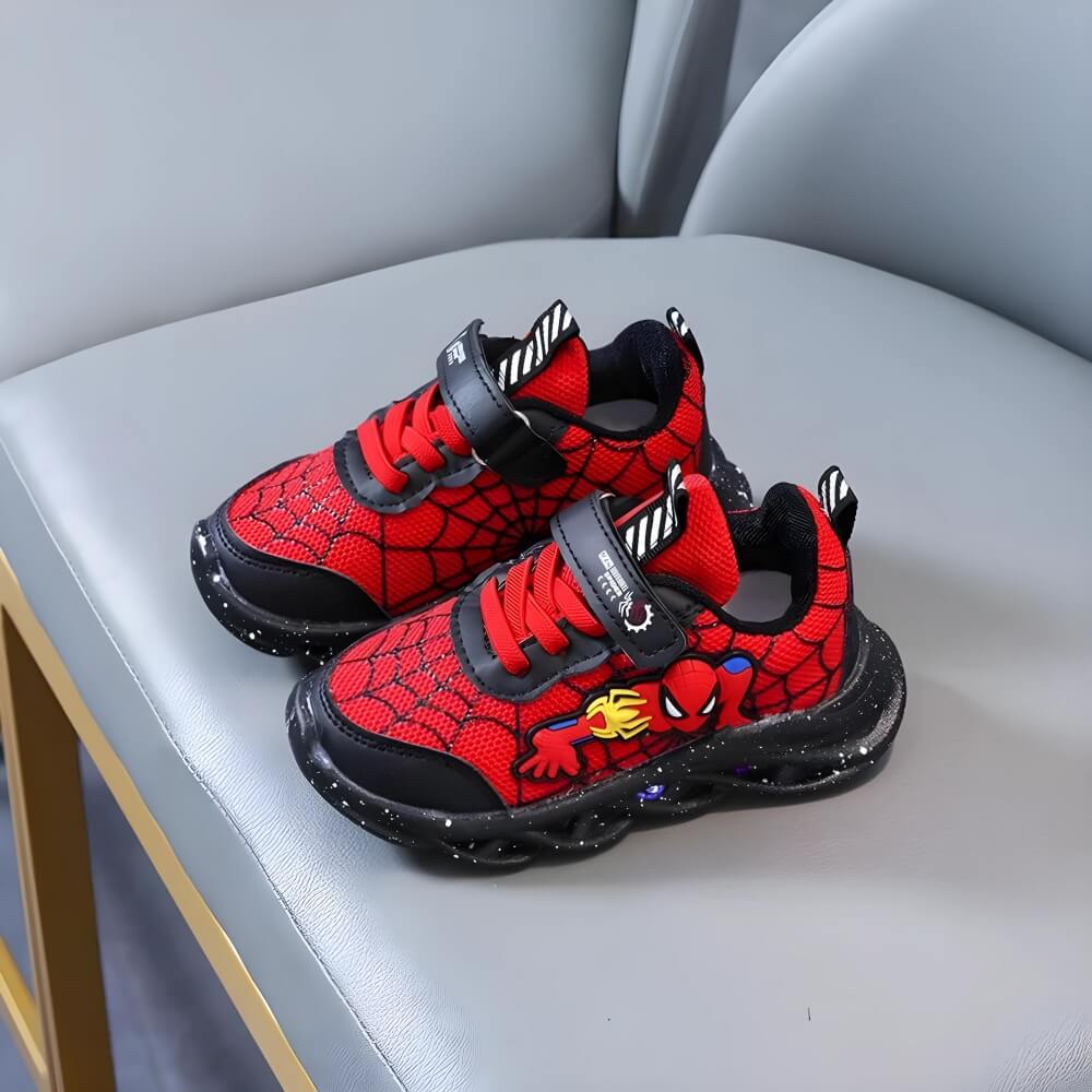 Sneaker dla dzieci z LED – Maxx-Czerwony-21-Trend Polska