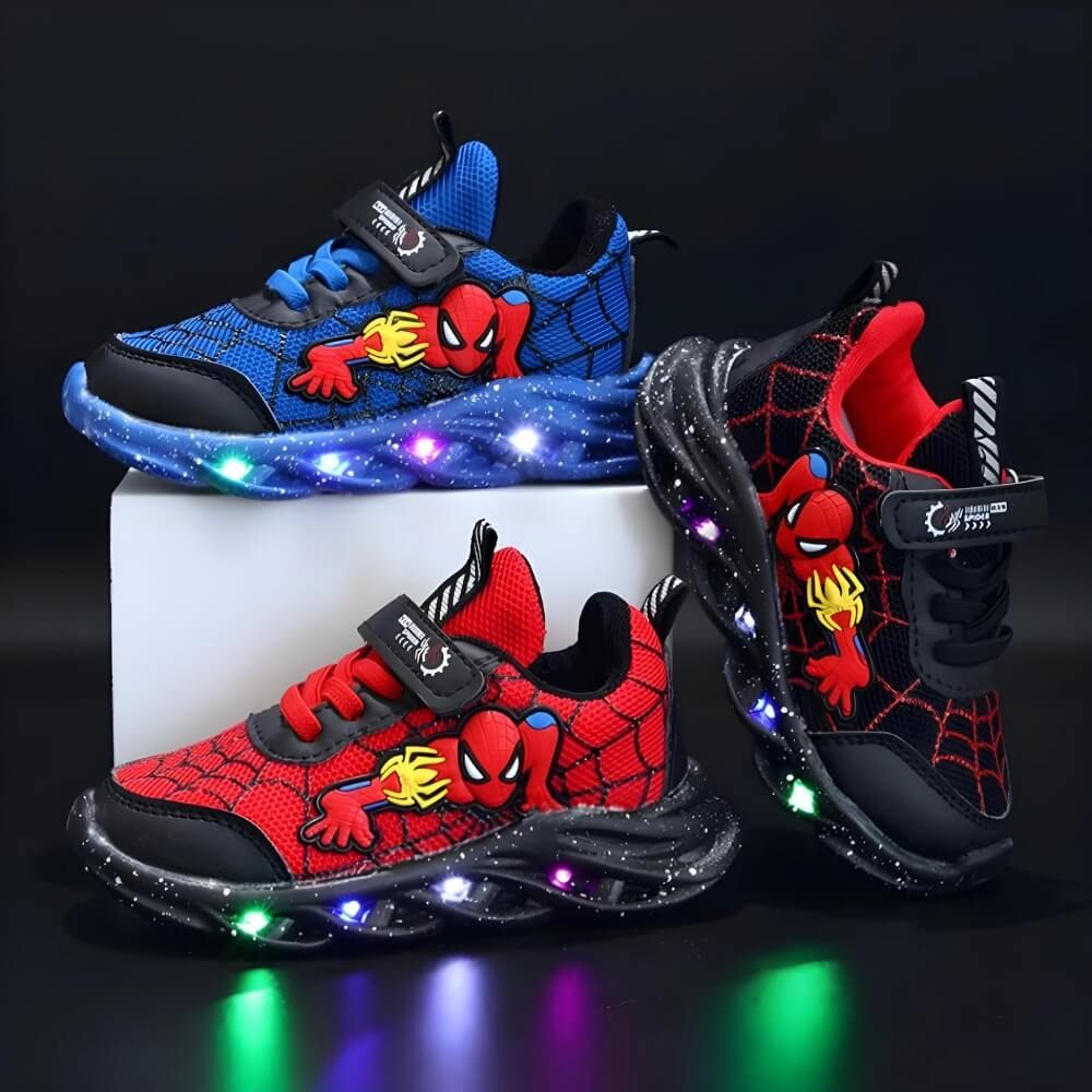 Sneaker dla dzieci z LED – Maxx-Czerwony-21-Trend Polska