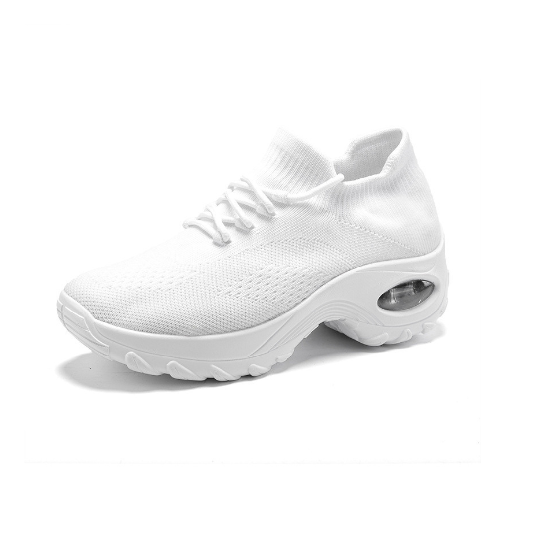 Sneakers dla kobiet z ulgą w bólu - ComfortMax-Biały-35-Trend Polska